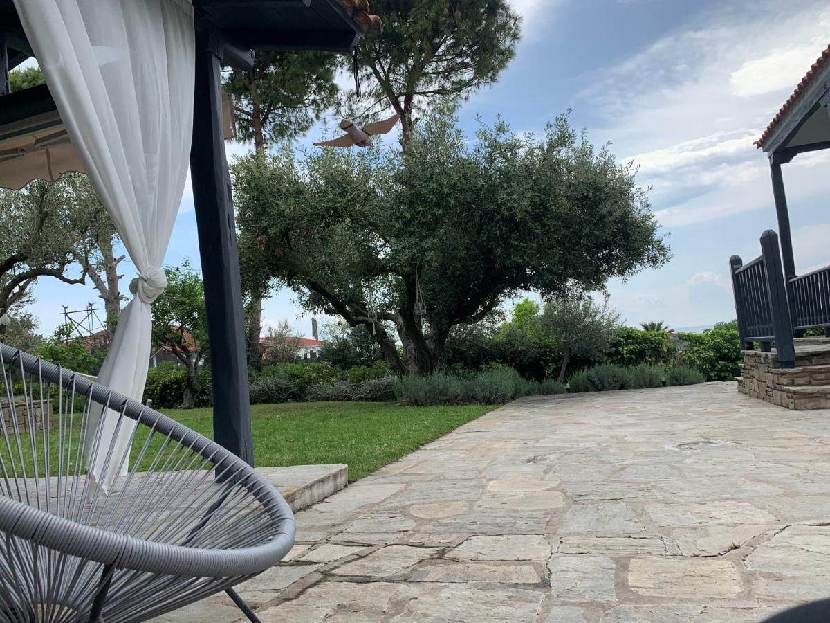 Sea View Villa In Olive Garden Nea Kallikrateia Exterior foto